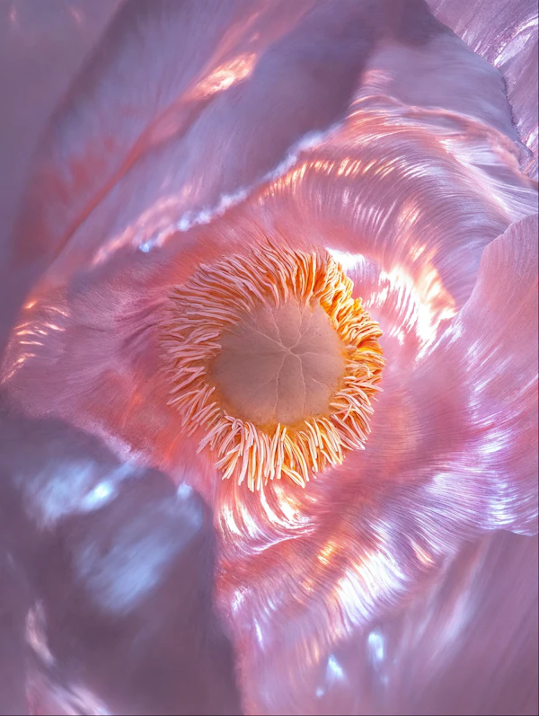 Abstract Flower Close-Up