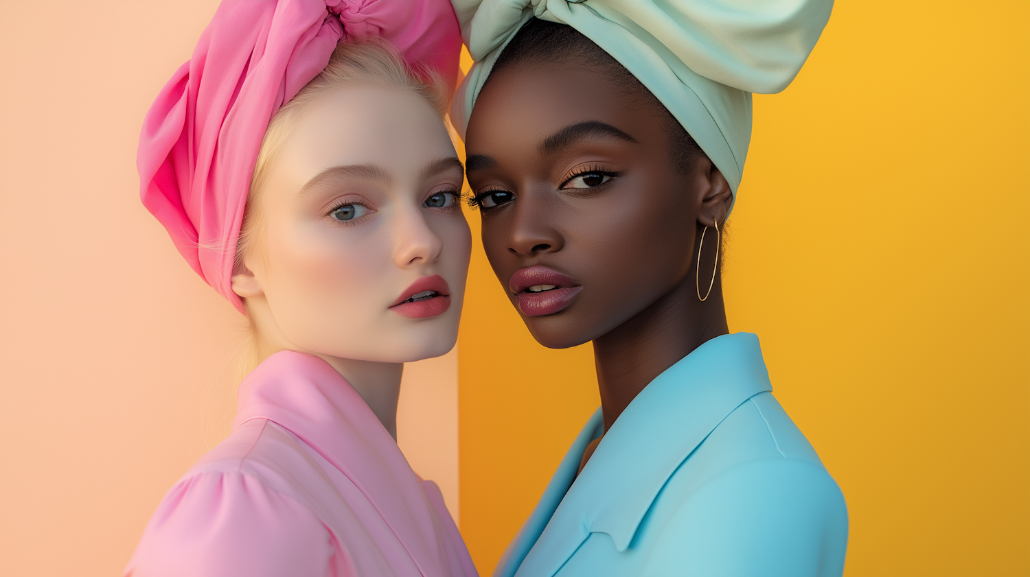 Vibrant Dual Portrait