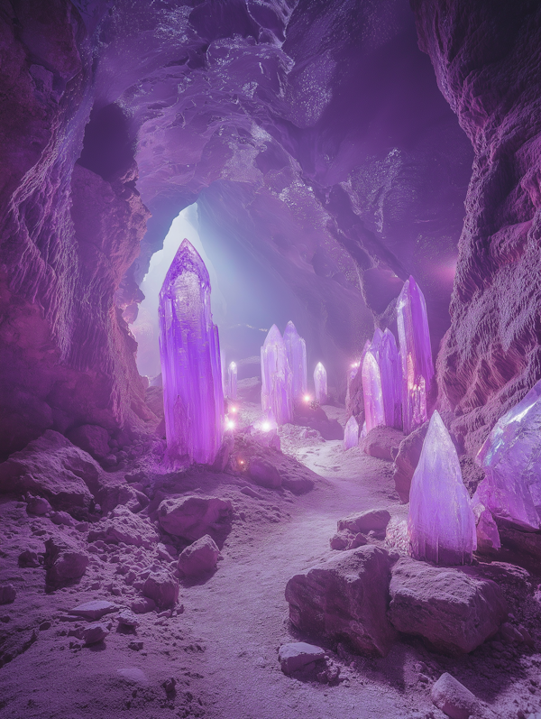 Luminescent Crystal Cave