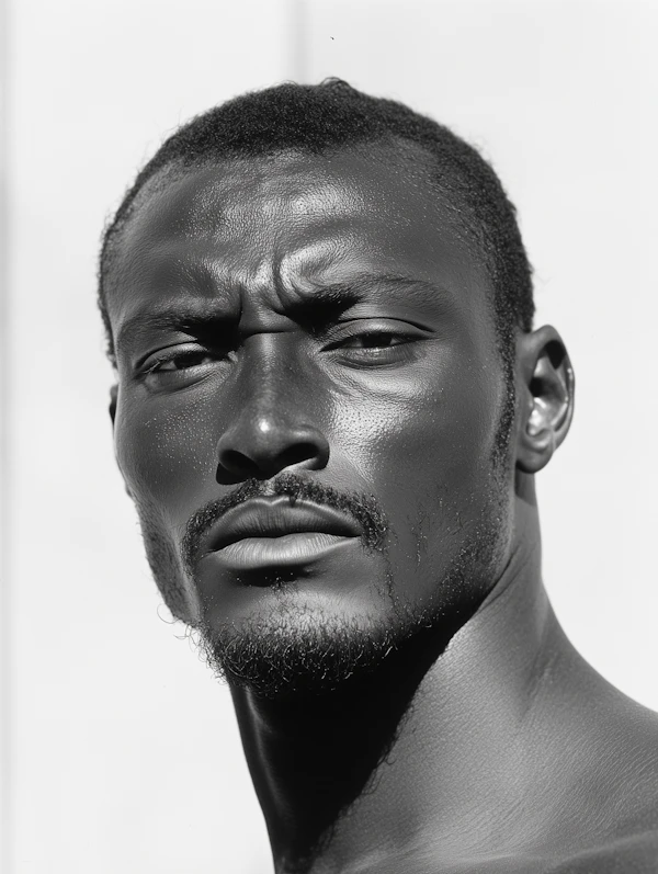 Black-and-White Portrait