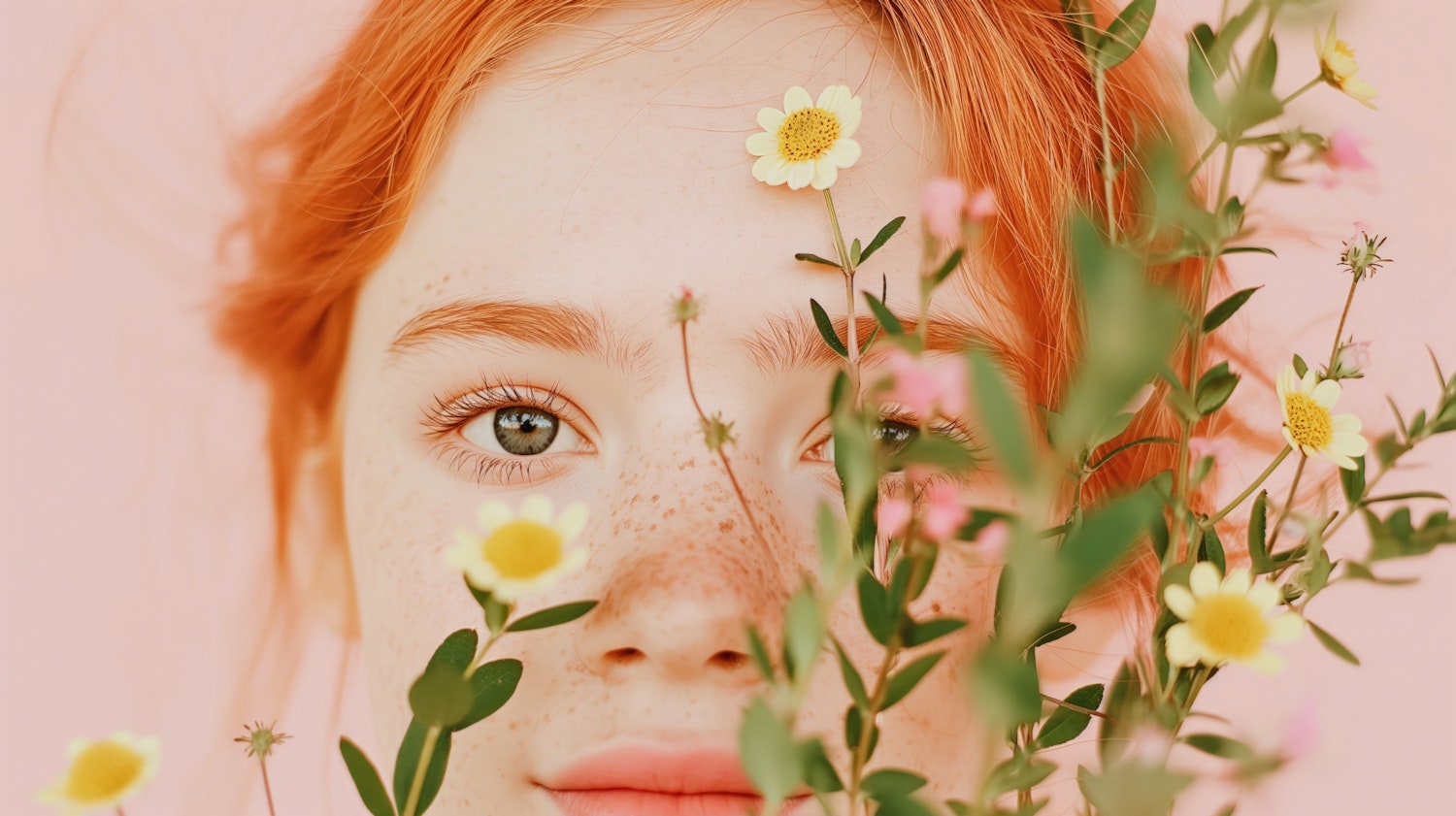 Serene Portrait Amidst Nature