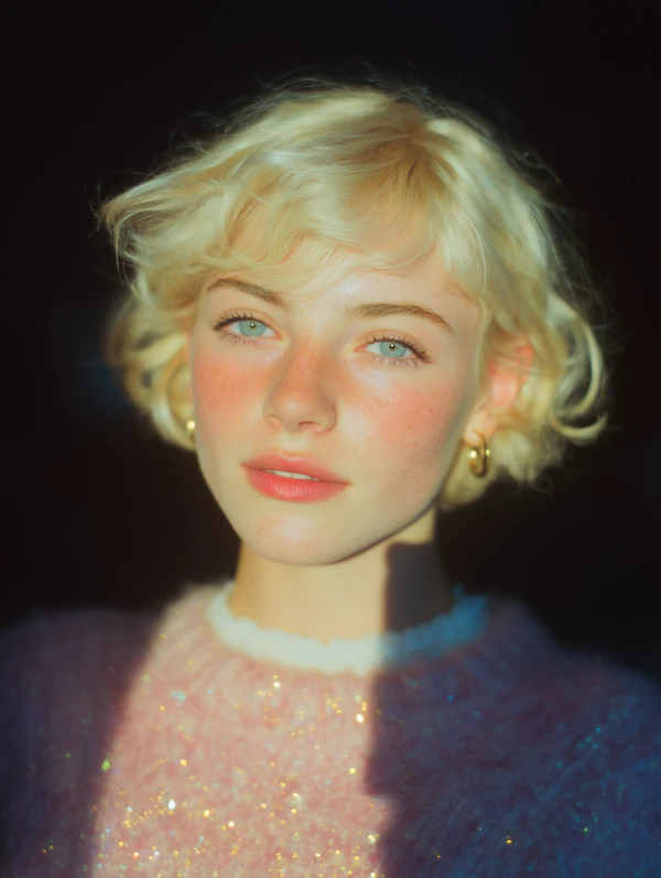Serene Portrait Glow