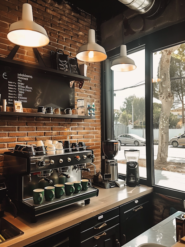 Charming Coffee Shop Interior