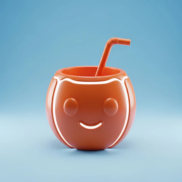 Pumpkin Smile Cup