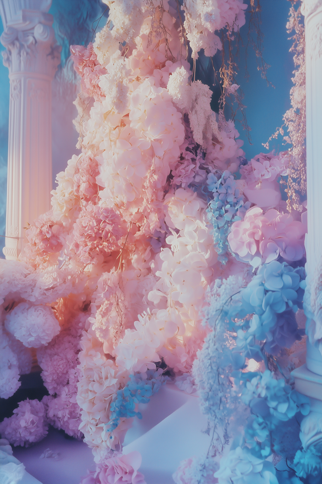 Ethereal Floral Arrangement