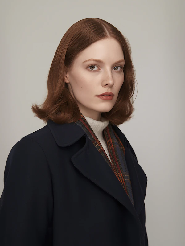 Portrait of Red-Haired Woman