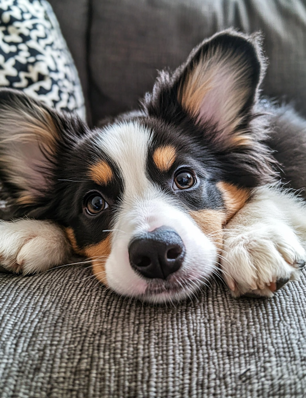 Heartwarming Corgi Portrait