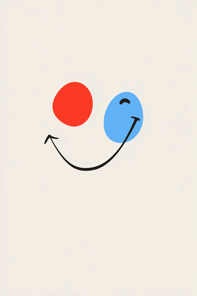 Minimalist Smiling Face Design