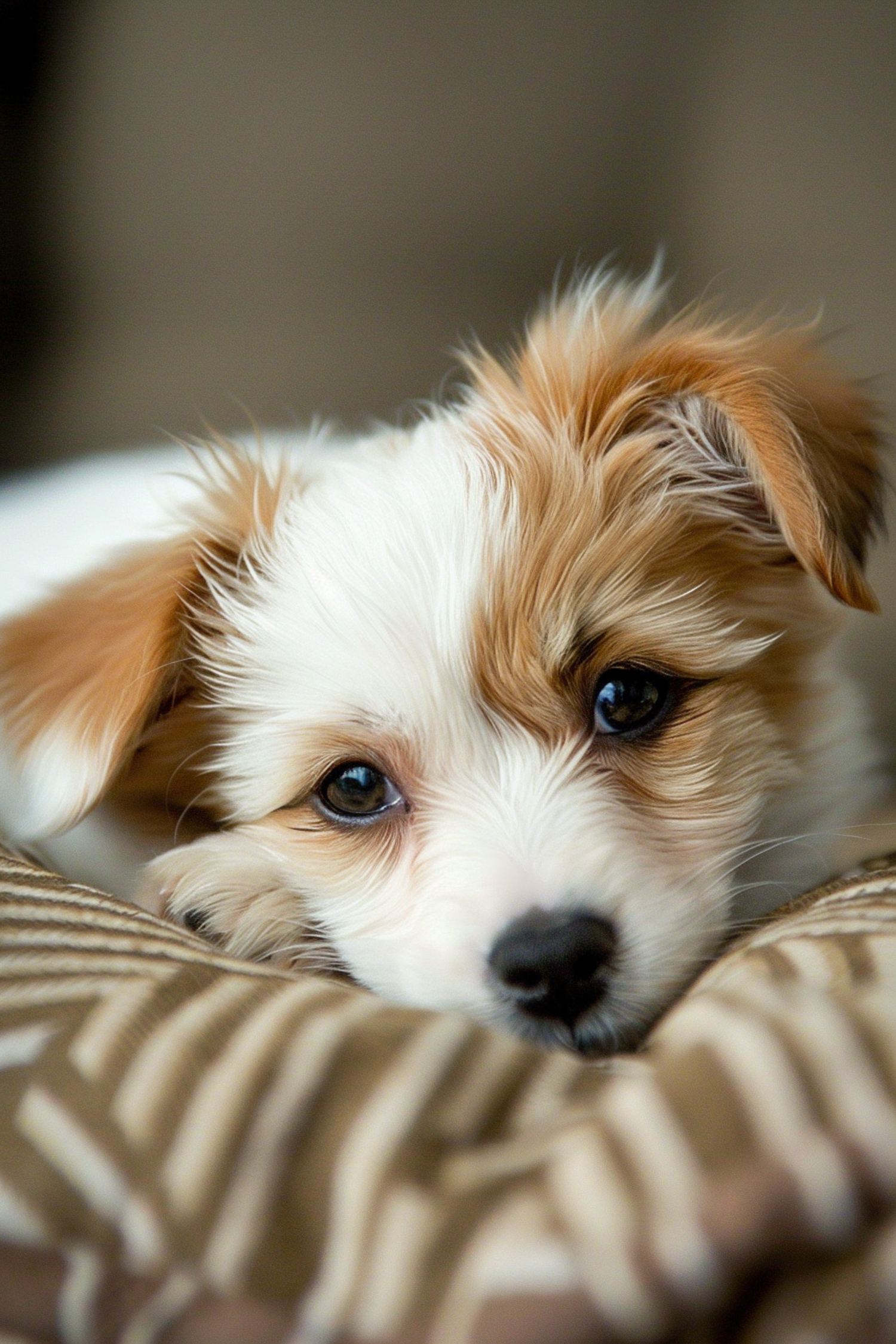 Serene Puppy Portrait