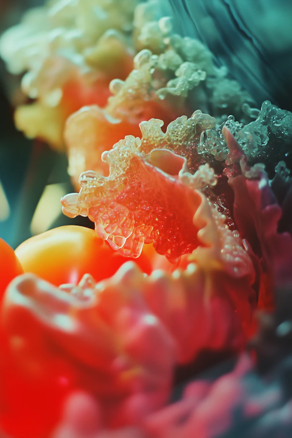 Abstract Coral Textures