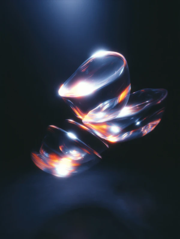 Surreal Glass Forms
