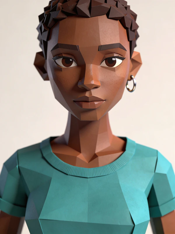 Polygonal Character Art