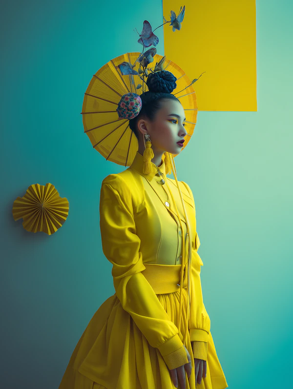 Elegant Asian Portrait