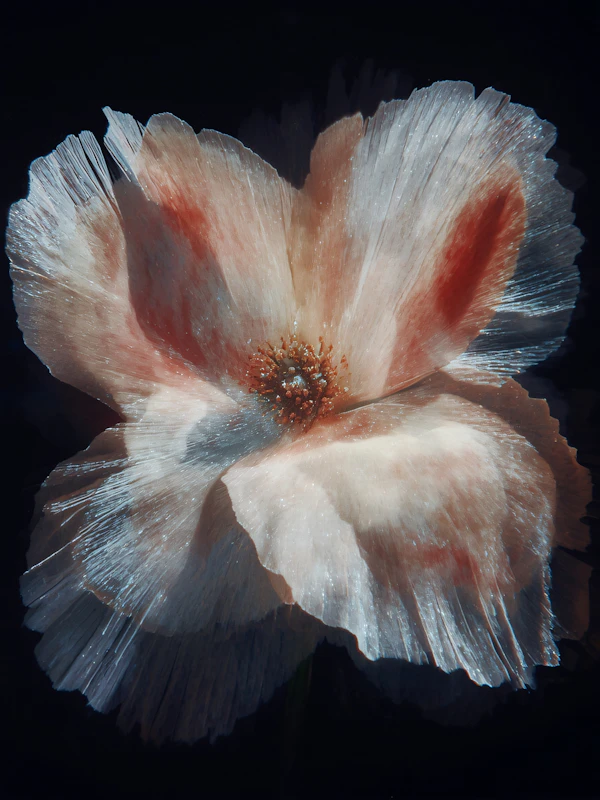 Ethereal Flower Close-Up