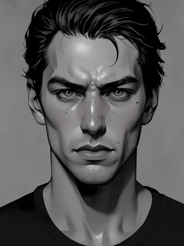 Grayscale Portrait
