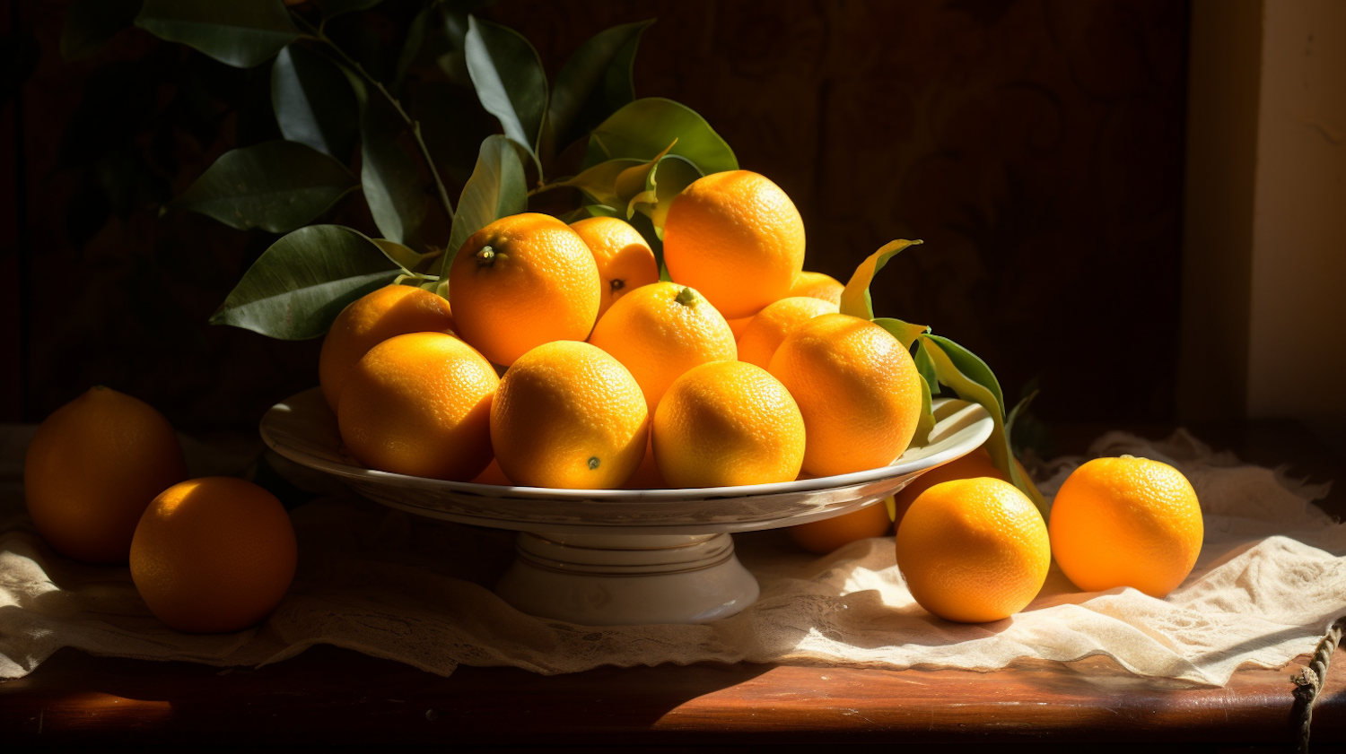 Still Life with Oranges