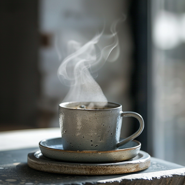 Tranquil Hot Beverage Scene