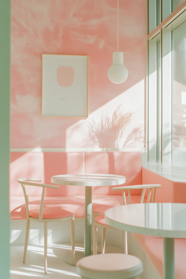 Serene Café Interior