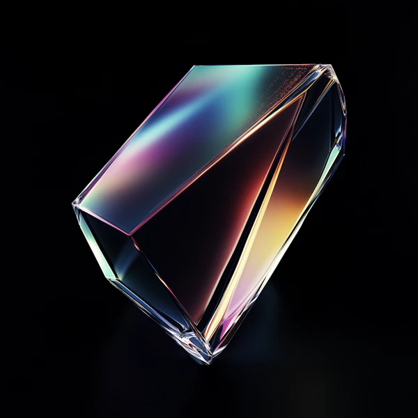 Futuristic Crystal Object