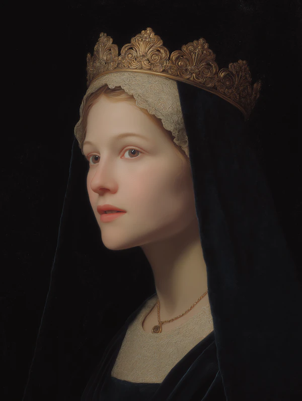 Regal Portrait of Woman