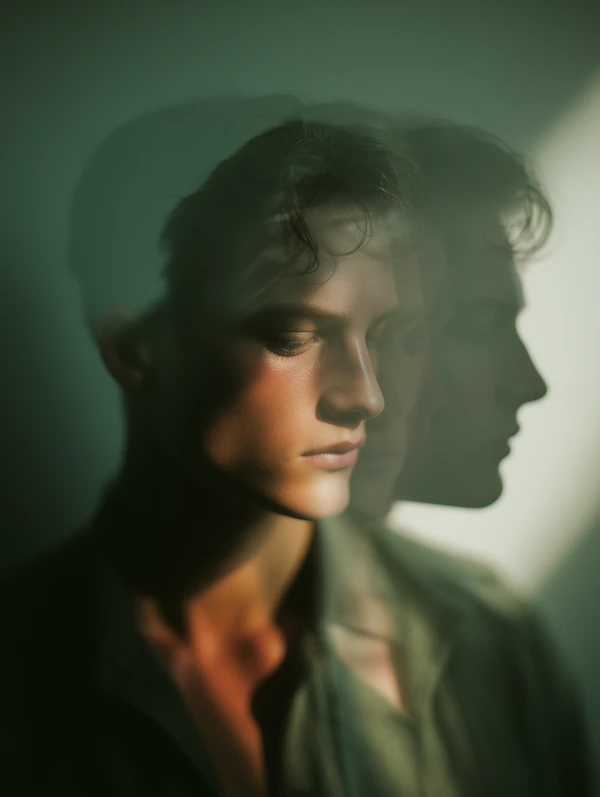 Double Exposure Portrait