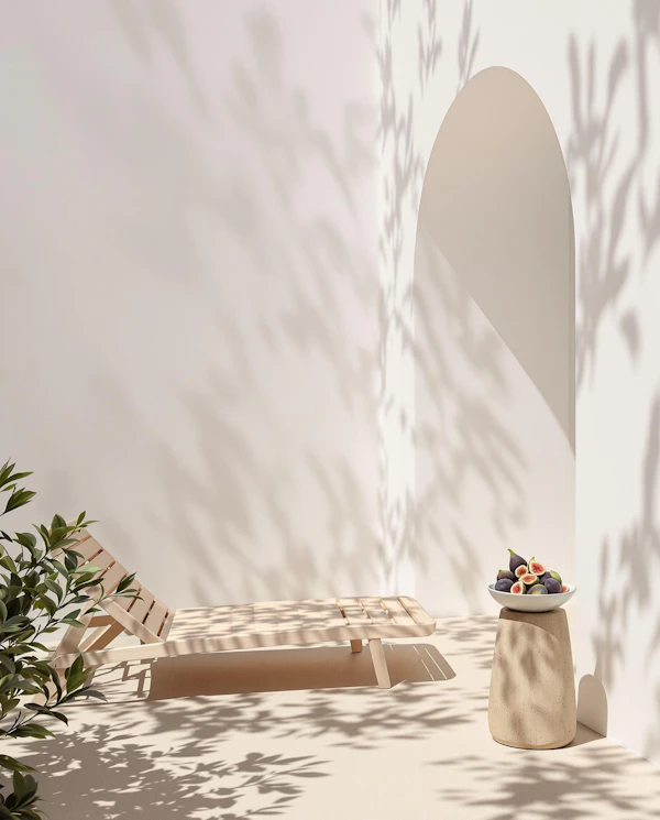 Minimalist Outdoor Scene