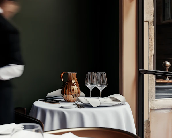 Sophisticated Dining Setting