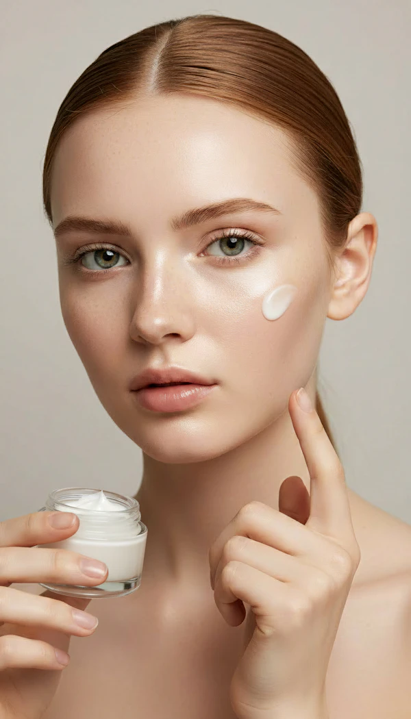Skincare Routine Portrait