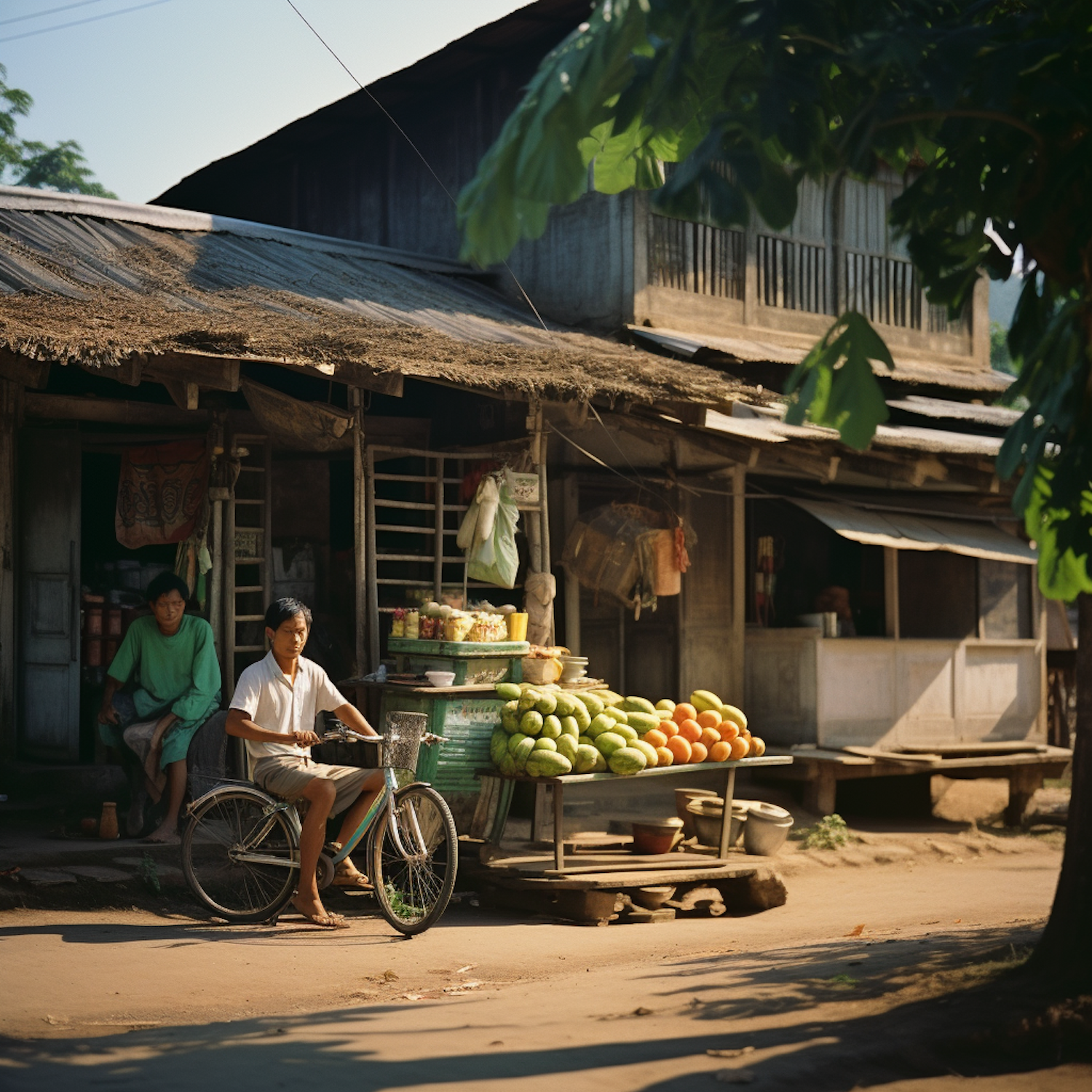 Rustic Asian Market Repose