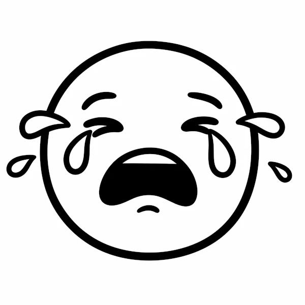 Crying Face Emoji