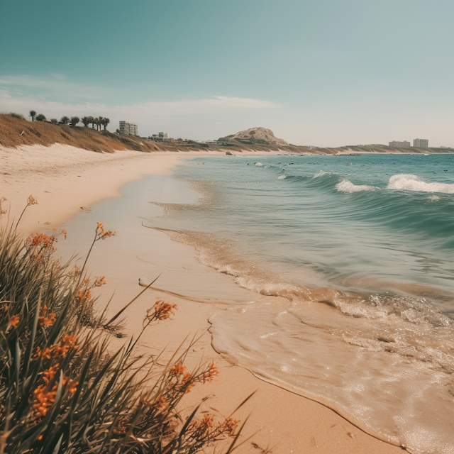 Serene Shoreline Tranquility