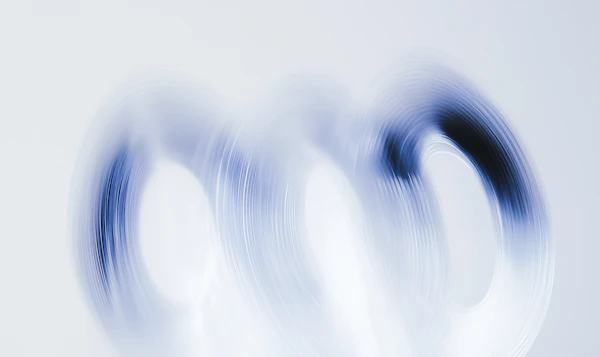 Abstract Swirling Circles