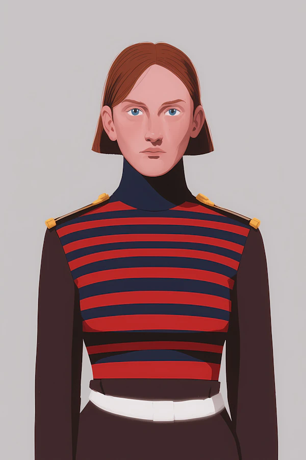 Formal Uniform Portrait