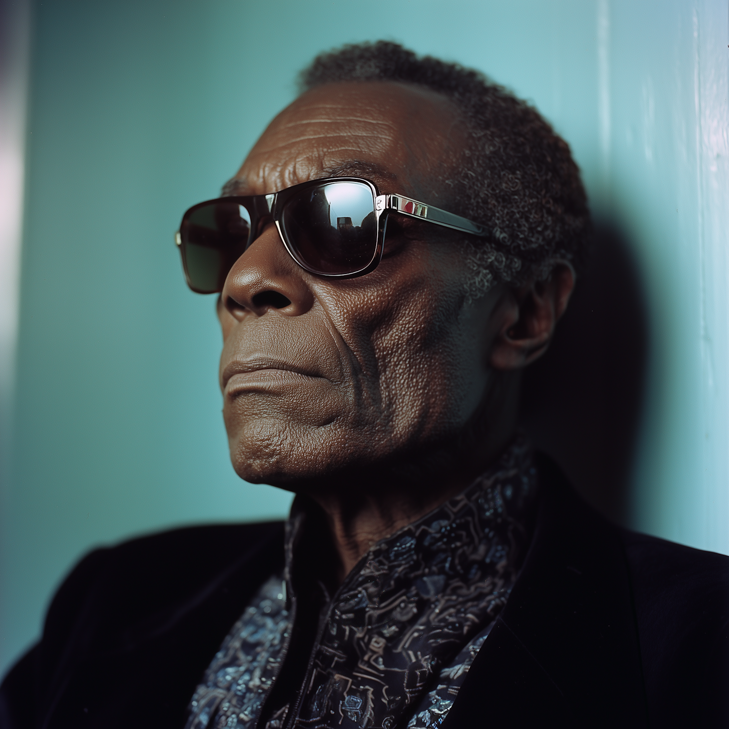 Elderly Man in Sunglasses