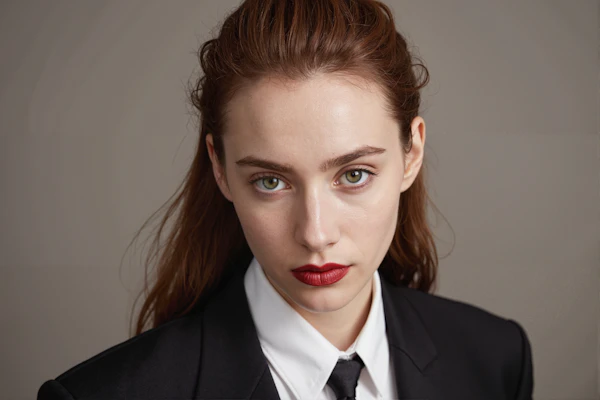 Empowered Woman in Formal Attire