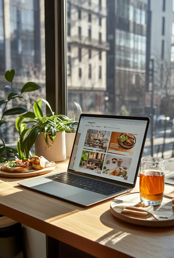 Cozy Workspace by Window