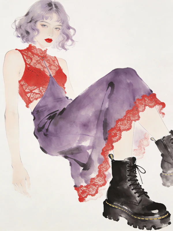 Stylized Fashion Portrait