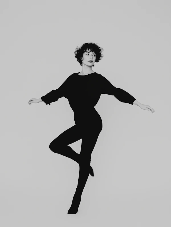 Elegant Dance Silhouette