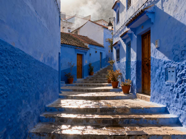 Chefchaouen Blue Alley