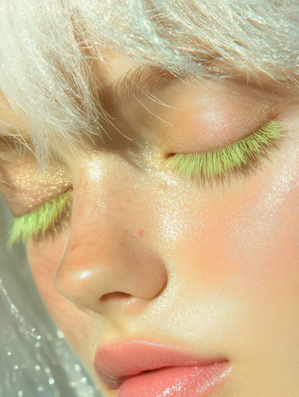 Radiant Neon Close-Up