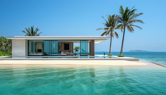 Modern Beachfront House