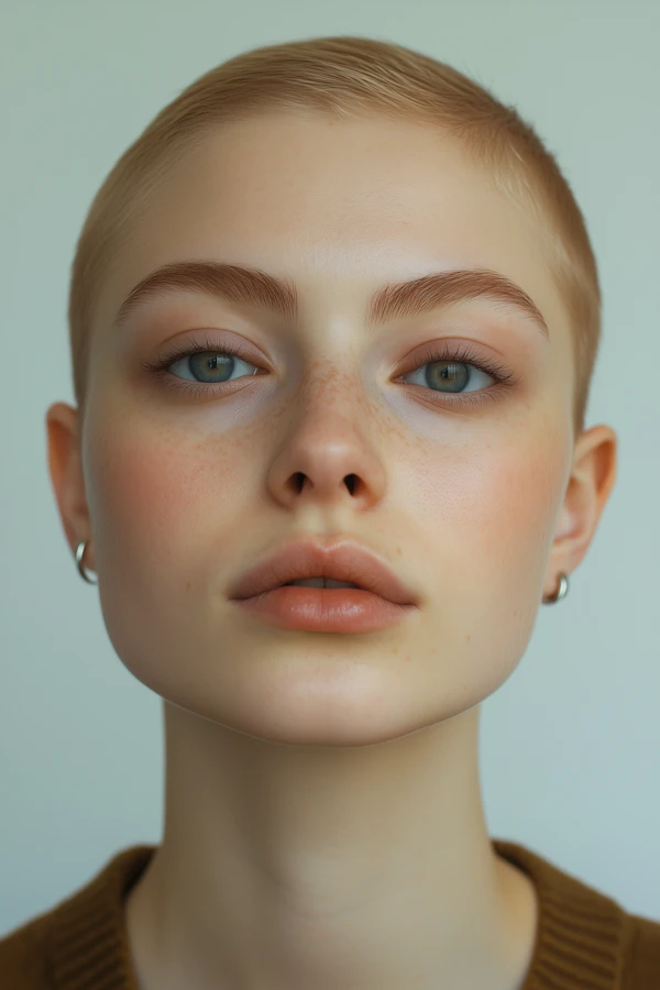 Blonde Portrait Close-Up