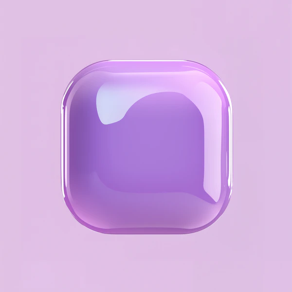 Glossy Purple Object