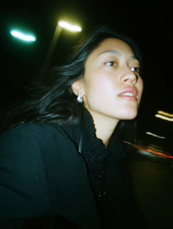 Moody Night Portrait