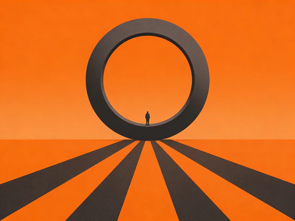 Minimalist Circle Art