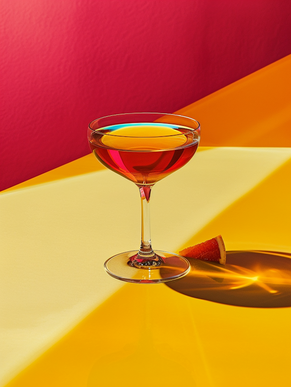 Vibrant Cocktail Composition