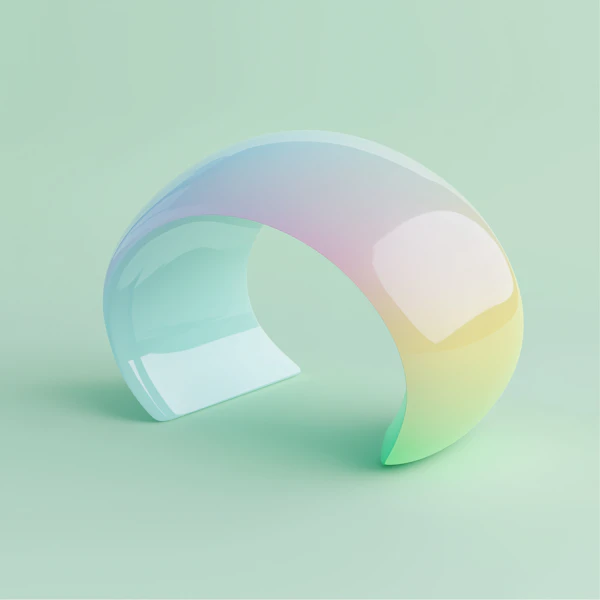 Futuristic Gradient Arc