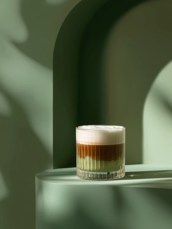 Layered Coffee Art