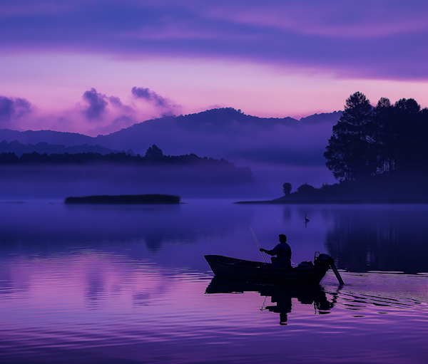 Twilight Fishing Serenity