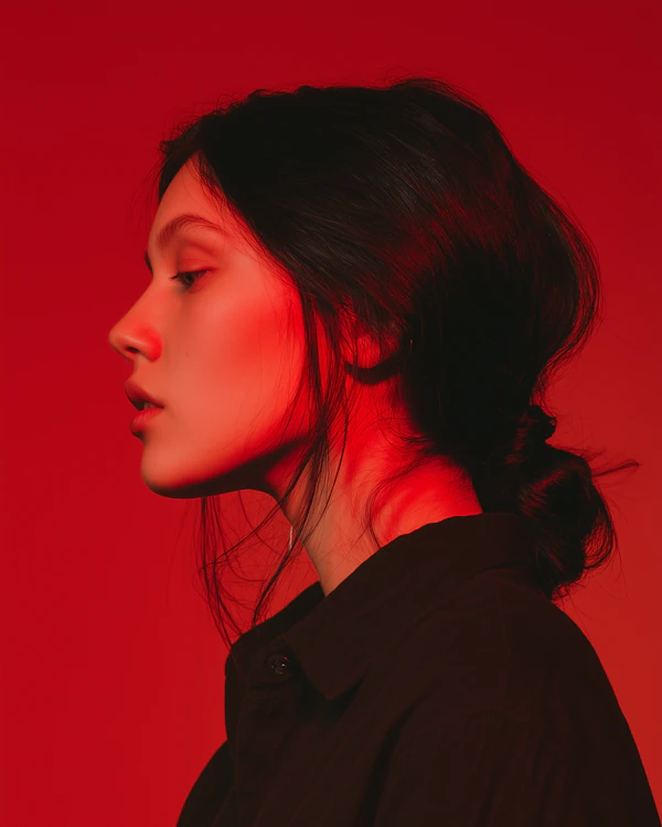 Dramatic Profile Portrait